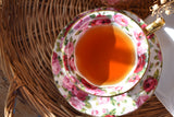 The Gilded Rose Chintz Teacup and Saucer