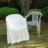 Resin Patio Chair Slipcovers - sold out- email us to be on the waitlist