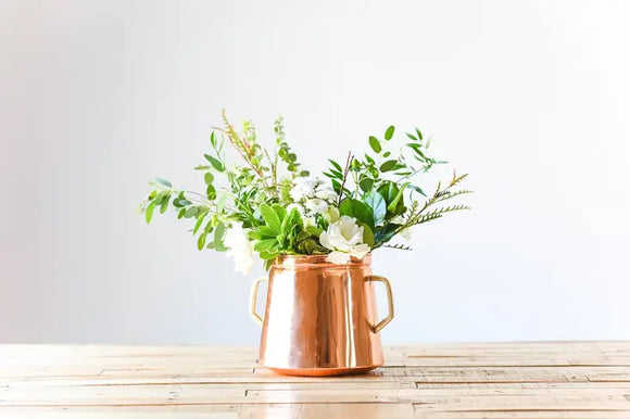 Large Copper Planter