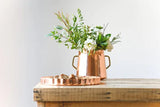 Scalloped Copper Serving Tray - NEW!