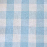 Gingham Ruffled Table Runner - Available in Blue or Yellow