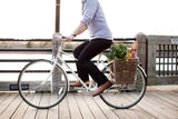Woven Pannier Bicycle Basket with hooks