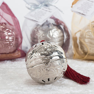 The Original Silver Friendship Ball in Shimmering Bag