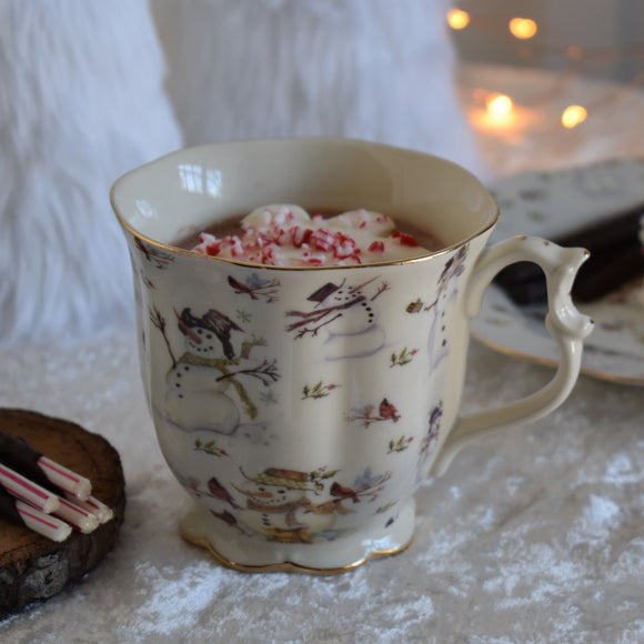 Single Snowman Mug - A great gift idea for your favorite tea, coffee, or cocoa lover!