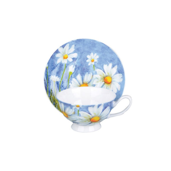 Daisy Teacups - set of 4