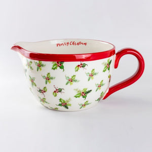 Holly Jolly Christmas Batter Bowl