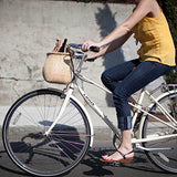 The Original Lightship Adult Bicycle Basket - Natural Finish