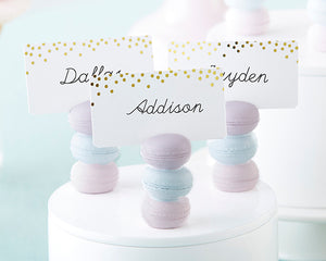 Macaron Placecard Holders - set of 6