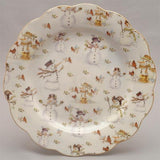 Snowman Dessert Plates - set of four
