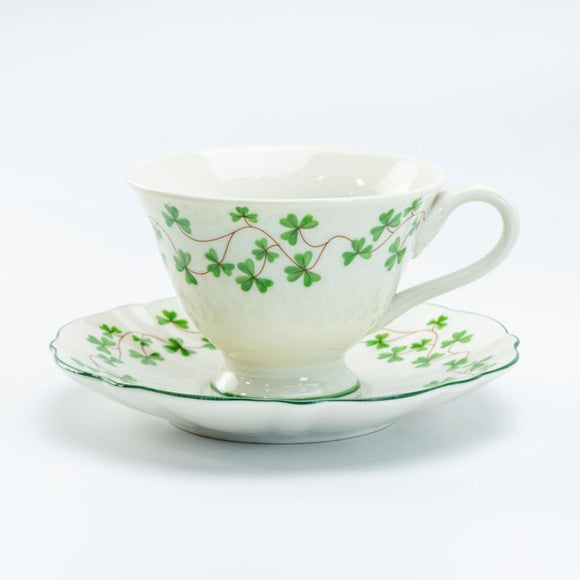 Clover Teacups - set of 4